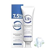 Hydroxyapatit Zahnpasta, Hydroxyapatit-Zahnpasta für fortschrittlichen Zahnschmelzschutz, Remineralisierende Hydroxylapatit Zahncreme, Bio Zahncreme für empfindliches Zahnfleisch