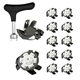 Générique Golf-Schuhspitzen, Golfschuh-Ersatz für Golfschuhe | Footwears 12 Stück Stollenspitzen | Schnelldrehende Golfspitzen, G-Spikes