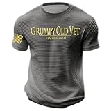 Gestricktes Herren T-Shirt mit Rundhalsausschnitt Weich Atmungsaktiv Bequemer Alltagstauglicher Freizeitstyle Modisches Oberteil (Grey, S)