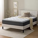 Zinus Tight Top Taschenfederkernmatratze 140x200 cm - Mittlerer Härtegrad - Recycelter Polsterung & Hochdichtem Komfortschaum - Höhe 25 cm - OEKO-TEX Zertifizitert