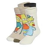 adidas Die Simpsons Socks Socken 5er Pack (DE/NL/SE/PL, Numerisch, 40, 42, Regular, Regular, multi)