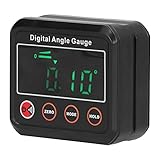 LOCADENCE Digitales Level Box, 2,4 X 2,6 in Hoher Genauigkeit Automatischer Winkelmesser Ladungsträger, Level Winkel Finder Werkzeug mit Alarmfunktion für die Holzbearbeitung
