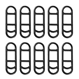 Haodream 10 Stück Fahrrad Silikonband Verschleißfest Für Fahrradrücklichter Lenkerhalter Fahrradlicht Befestigungsgurte Fahrräder Silikon Befestigungsgurte Verschleißfest Mountainbike Zubehör