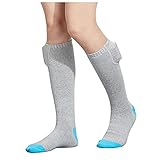 Generisch Socken Damen Kniestrümpfe Herren Damen Heizsocken Lang Beheizbare Haussocken Thermo Sportsocken Bequemes Skisocken Atmungsaktiv Herrensocken Weiche Laufsocken Socks Men Women
