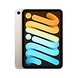 2021 Apple iPad Mini (8,3-zoll, Wi-Fi + Zellular, 256GB) Polarstern (Generalüberholt)