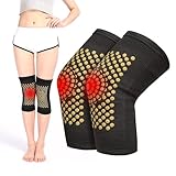TUKNN Wärme Knieschoner, Selbsterhitzende Kniebandagen Warme, Selbsterwärmende Kniebandage, Kniewärmer für Männer Frauen, Warme Knieschützer