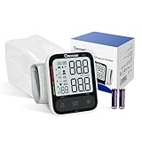 Berrcom Digitales Handgelenk-Blutdruckmessgerät für den Heimgebrauch, automatisches Blutdruckmessgerät mit großer LED-Anzeige