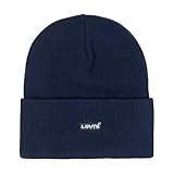 Levi's Unisex Kinder Kids Beanie Hut, blau, Einheitsgröße