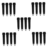 minkissy 5 Sätze Wanderstock Ersatzteile Ersatzspitzen Nur Rohrgriffe Op-mützen Für Herren Stock Zubehör Trekkingstöcke Leicht Tipps Für Trekkingstöcke Wolfram Stahl Black 4 Stück * 5