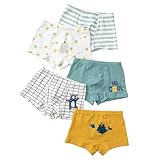 SYDMXWZ Kleinkind-Boxershorts, Baumwolle, Jungen, Unterwäsche, Kinder-Unterhose, Größe 3–12 Jahre, 5 Stück, Mrcools, 11-12