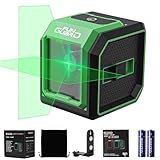 Funguard Laser Wasserwaage, Grün 30M Kreuzlinienlaser mit Selbstnivellierung, Linienlaser Vertikale und Horizontale Linie, Laser Level für Baustellen, DIY, IP54