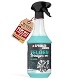 SPRINGER RX5000 - - Felgenreiniger 1L - - Made in Germany - - Felgenspray säurefrei & materialschonend - - Gut haftende Gel Formel - - Mit Wirkindikator - - Für alle Felgen