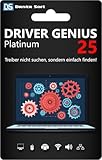 Driver Genius 25 Platinum (neue Version 2025) – Premium Treiber Updater Software - System-Optimierung & Hardware-Diagnose - Windows 11/10 - Vollversion - 3 PC / 1 Jahr - DEUTSCH (ProduktKeyCard) - PKC