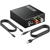 Dac Wandler Konverter Digital Zu Analog Audio Usb Converter Hifi Zen Toslink Zu Analog Stereo Mit Optischem Kabel Pcm/lpcm R/L 3.5mm Jack Für Rme Adi Mqa Smsl Amp Ps3 Ps4 Xbox HDTV Apple Tv