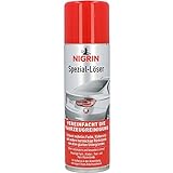NIGRIN Speziallöser zum einfachen und mühelosen Entfernen von Farben, Etiketten, Aufklebern, Teer und Harz von glatten Untergründen, frei von Schleifmitteln, 300 ml