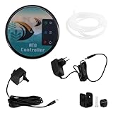 Pyugxab Smart ATO System für Aquarien Auto Wasserfüller mit Magnetischer Installation Max. Tankdicke 12,5mm EU-Stecker