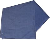 Harrys-Collection Damen Herren Baumwolltuch in vielen Farben 100 x 100 cm, Größen:Einheitsgröße, Farben:jeans meliert