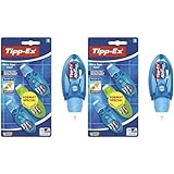 Tipp-Ex Micro Tape Twist Einweg-Korrekturroller, 3 Stück Farbe zufällig (Packung mit 2)