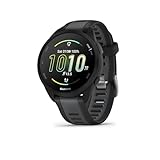 Garmin Forerunner 165 Music 43mm - Lauf-Smartwatch, 1,2' AMOLED Touchscreen, bis zu 11 Tage Akkulaufzeit, 25+ Sport-Apps, Trainingsempfehlungen, Gesundheitsdaten, smarten Funktionen, Musik