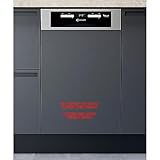 Bauknecht BSBO 3O23 PF X Integrierter Geschirrspüler/ 45 cm/ PowerClean/Hygieneprogramm/Vollwasserschutz/Sensor-Programm/Besteckschublade/Kindersicherung/Edelstahl