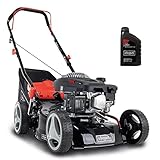 Scheppach Rasenmäher RM420 | MP132-42 3in1-3,4PS | Schnittbreite 420mm | 45L Fangkorb | Schnitthöhenverstellung 25-75 mm | inkl. Motoröl