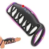 Xuomt Realistischer Dildovibrator 23cm Verfügt über 9 Vibrationsmodi und drei Stöße Penis Vibrator Sexspielzeug G Punkt Anal Dildo set Prostata stimulierendes Analdilatator klassischer Vibrator