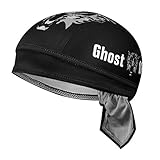 Bandana Kopftuch Herren Schnell Trocknender Bandana Cap Atmungsaktiver Piratenhut UV Schutz Schweißabsorbierendes Bikertuch Weiche Dünne Turban Mütze Funktionskappe für Outdoor Radfahren Motorrad