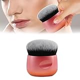 Fake Tan Big Blending Pinsel,Blender-Pinsel für Gesichts-Make-up,Foundation Pinsel,Make-up Pinsel,Kabuki Flat Top Gesicht Pinsel,Selbstbräuner pinsel für Foundation, Rouge, Bronzer