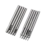 Gadpiparty 10er Set Rundlocher Werkzeug Lochstanzer Für Gürtel Uhrenarmbänder Und Lederarbeiten Vielseitiges Stanzwerkzeug Für Präzise öcher Ideal Für Bastelprojekte