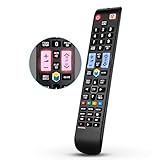 Universal für Samsung Fernseher Fernbedienung,Geeignet für Alle Original Samsung Smart TV LED QLED UHD Frame 4K 8K,Mit beleuchteten Tasten