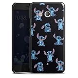 DeinDesign Hard Case kompatibel mit HTC U11 Schutzhülle schwarz Smartphone Backcover Lilo & Stitch Offizielles Lizenzprodukt Disney