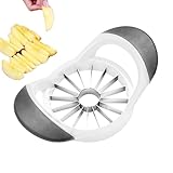 Edelstahl Apfel Teiler Und Entkerner – 17x10cm | Schneid Hilfe Für Obst Und Beeren Zur Essens Zubereitung | Gerät Für Haus Küche Täglichen Einsatz Unxd Lebensmittel Verarbeitung
