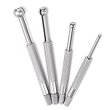 Bohrungsmessgerät, 4PCS Lochlehren Set Vollkugel Teleskoplehre 3-13 mm zum Loch Messen Kleiner Löcher Schlitze Nuten Telescoping Set