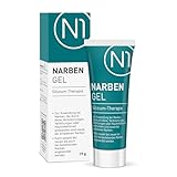 N1 Narbengel 19 g für Kinder & Erwachsene lindert neue und alte Narben - Narbenpflege für flachere, weichere, elastischere und weniger sichtbare Narben - Apothekenprodukt