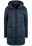 Solid Atong Herren Winterparka Parka Winterjacke mit Kapuze, Größe:M, Farbe:Insignia Blue (194010)