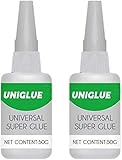 Universalkleber Transparent,50 Ml Hochfester Öliger Schweißkleber,Leistungsstarker Universalkleber,Öliger Kleber,Superkleber Für Harz,Keramik,Metall,Glas,Trocknet Nur In 10 Sekunden(1/2/3 STÜCK)