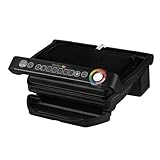 Tefal OptiGrill Elite XL Kontaktgrill, 16 Programme, Digitales Display mit Garstufenanzeige, abnehmbare XL-Platten, Grillboost-Funktion, intuitive Bedienung, Elektrogrill, Edelstahl, GC760D12