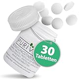PURIVITA REINIGUNGSTABLETTEN Kaffeevollautomaten, Kapselmaschinen + Reinigungstabletten Kaffeevollautomaten kompatibel mit Siemens, Senseo, Tassimo u. a. – 30 Tabs á 1,3g – deutsches Produkt