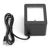Qr-Code-Scanner, Barcode-Scanner 2D-Barcode-Scanner Desktop-Barcode-Scanner mit QR-Code-Scanplattform für Mobiles Bezahlen Im Supermarkt YHD-9800 (YHD-9800)