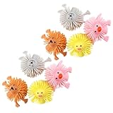 ZUNOXAZ 8 Stück Teiliges Fingerpuppen Set aus Strapazierfähigem Schadstofffreiem TPR Material Bunte Tier Motive Weich und Reißfest für Kleinkinder und Eltern Junge Mädchen interaktion zu