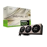 GeForce RTX 5070 Ti 16G Inspire 3X OC — 16GB GDDR7 (28Gbps/256-bit), PCIe 5, Boost: 2482 MHz, HDMI 2.1b, DisplayPort 2.1b