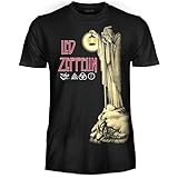 Led Zeppelin T-Shirt Hermit, offizielles T-Shirt, Band Rock, Unisex, für Erwachsene und Jungen., Hermit, L