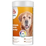 8in1 Multivitamin Tabletten Senior - zur Nahrungsergänzung bei älteren Hunden, 1 Dose (70 Tabletten)