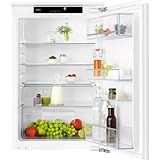 AEG Einbau-Kühlschrank 88cm ohne Gefrierfach, Serie 5000 OptiSpace: 2x vielfach verstellbare & 1x teilbare Glasablage, großer Kühlraum (137L), LCD-Display, Schnell-Kühlen-Funktion, Festtür, TSK5O88WDF