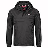 Höhenhorn Lepon Herren Jacke Windbreaker Schwarz Gr. M