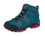 Brütting Unisex Kinder Ohio High Trekking- & Wanderhalbschuhe, Türkis Pink, 35 EU