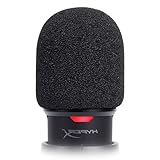 SoloCast Mikrofon Pop Filter Windschutz – Rauschunterdrückung Gaming Mic Foam Covers Mic Foam Cover Pop Filter Kompatibel mit HyperX SoloCast White by SUNMON