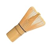 Matcha-Schneebesen Mit 100 Zinken Bambusbesen Für Matcha Tee Sieb Traditioneller Besen Herstellungswerkzeuge Japanische Bambus Besen Matcha Whisk Bamboo (Beige, 1Pc)