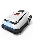 ECOVACS Goat A1600 RTK Mähroboter ohne Begrenzungskabel, 1600m², 330 mm Schnittbreite, LiDAR-unterstützte RTK+Vision Navigation, Rasenmäher Roboter, 100W Schnittleistung, 50% Steigungen