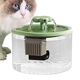 Haustier Trinkbrunnen 1,2L | Hunde Wasserspender | Leiser Spender Trinknapf Für Schlafzimmer Wohnung Zuhause Innenbereich Küche Spielbereich